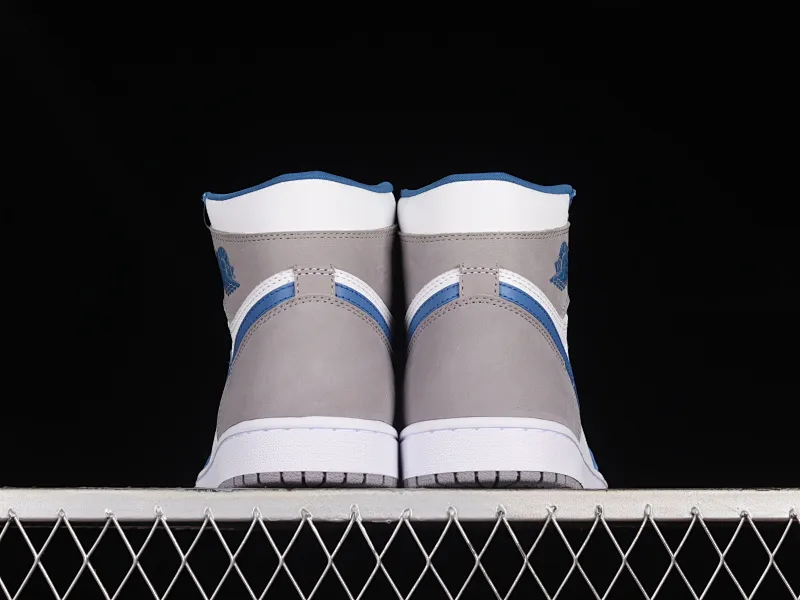 All categories Air Jordan Jordan series basketball shoes Air Jordan 1 High X version Air Jordan 1 High OG "True Blue" AJ1 Joe 1 white and blue color high-top basketball shoes DZ5485-410